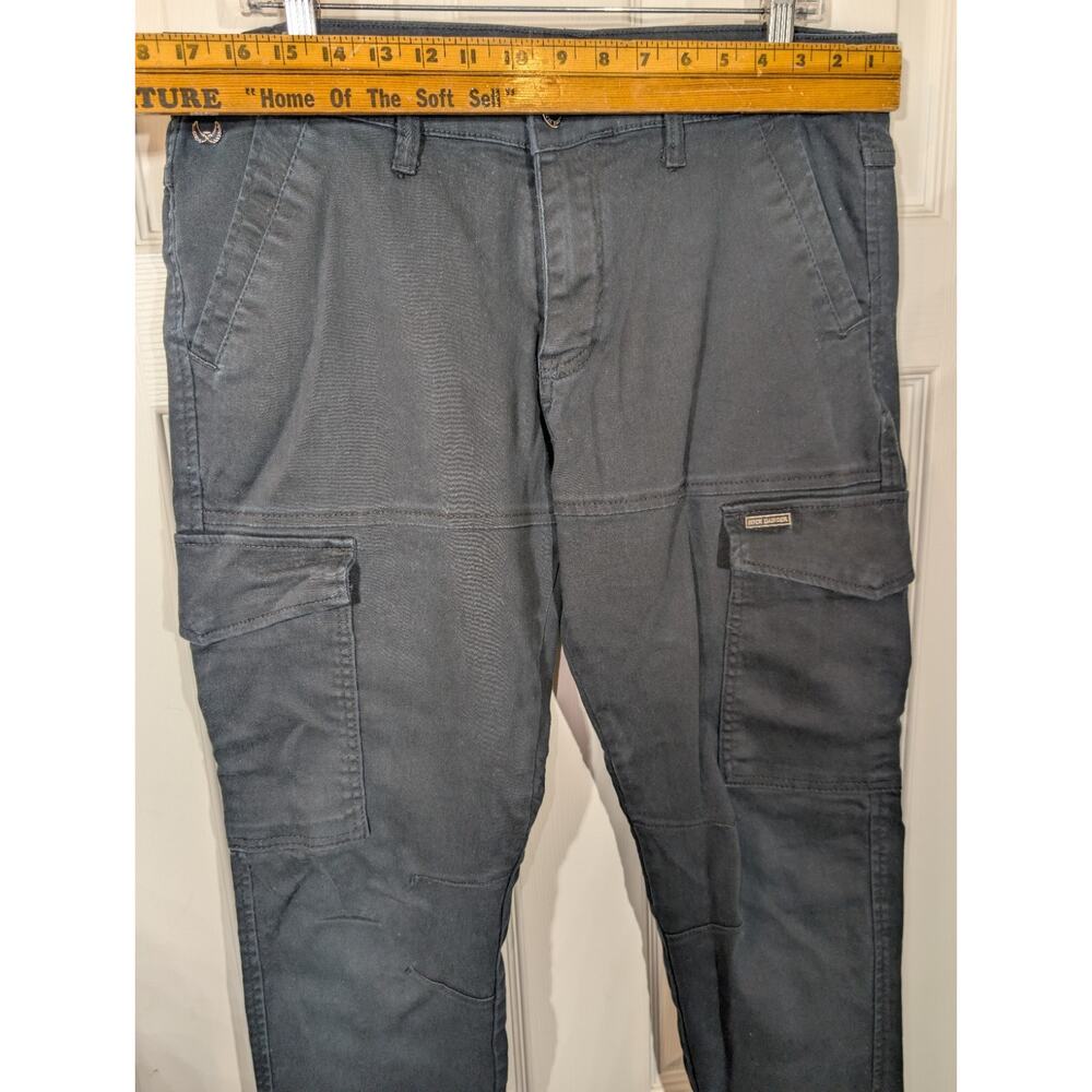 Nick Danger Pants Mens 36x30 Black Cargo Relaxed Fit Utility - Picture 6 of 16
